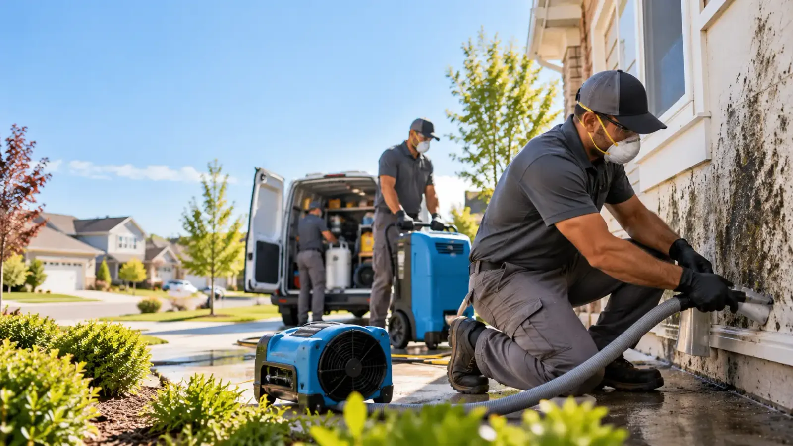 Mold Remediation in Denton, TX